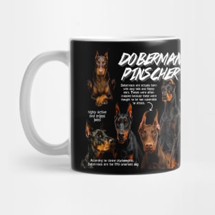 Doberman Pinscher Fun Facts Mug